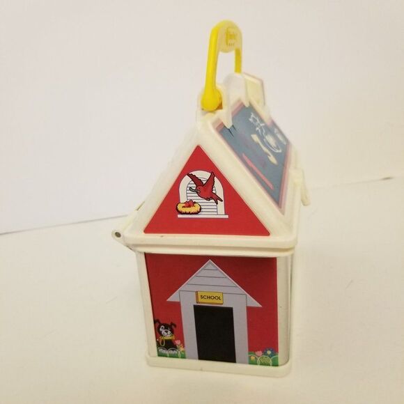 Little People Play n' Go School House Lunch Box - Picture 2 of 5